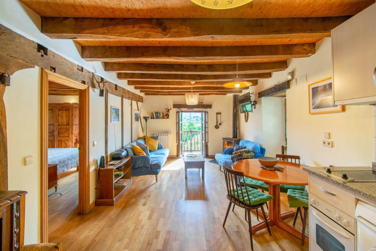 Casa Monaut, Acogedores Apartamentos A Los Pies De La Selva De Irati Saragueta Zewnętrze zdjęcie